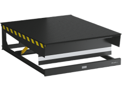 ELEKTROHYDRAULISCHE LADEBRÜCKE MIT TELESKOPLIEPE DER SERIE DSI - 10 Tonnen